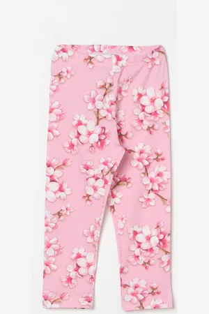 MONNALISA Leggings in cotone floreale