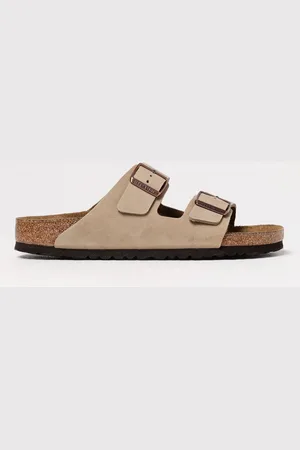 Birkenstock Sandalo Arizona in camoscio
