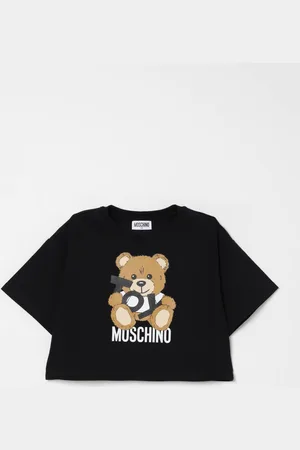 T-shirt in cotone con logo Teddy