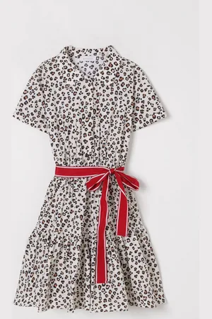 MONNALISA Abito chemisier animalier