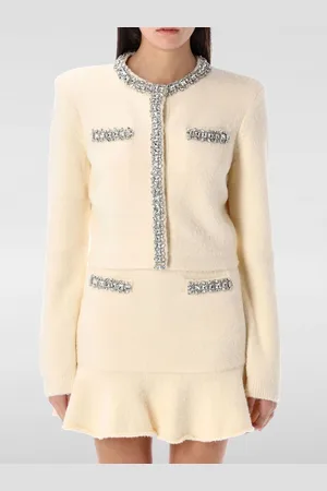Self-Portrait Cardigan in misto viscosa