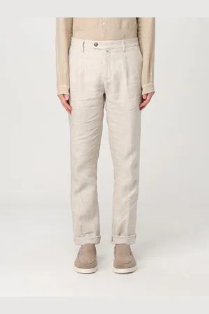 BROOKSFIELD Pantalone chino in misto lino