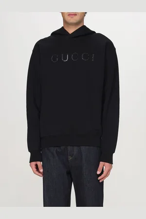 Gucci Felpa con cappuccio in cotone con logo