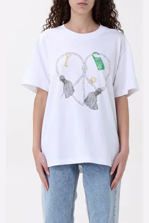 Moschino T-shirt in cotone con stampa grafica
