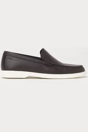 HUGO BOSS Mocassino in pelle martellata