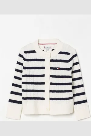 Tommy Hilfiger Cardigan a righe in viscosa