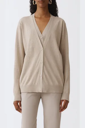 Fabiana Filippi Cardigan in lino e cotone