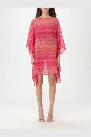 Missoni Copricostume in viscosa con motivo zig-zag