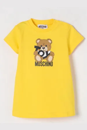 Moschino Abito in cotone Teddy Toy