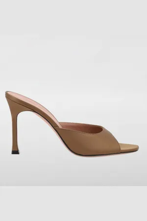 Amina Muaddi Mules Alexa in raso