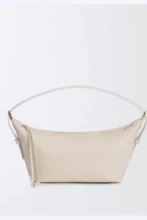 Fabiana Filippi Borsa in pelle a grana con monile