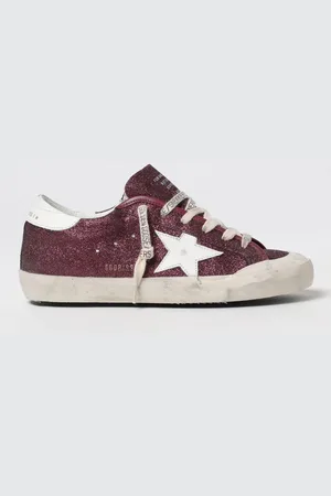 Golden Goose Sneakers Super-Star in pelle glitter used