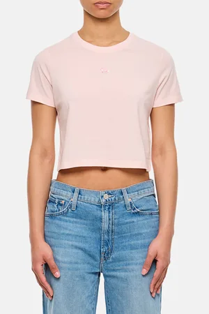 Maison Kitsuné T-shirt crop in cotone