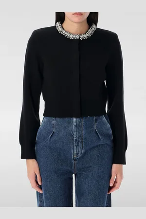 Self-Portrait Cardigan in misto lana