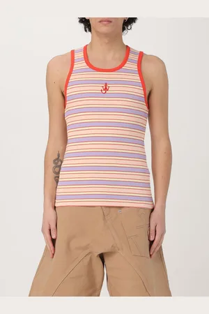 J.W.Anderson Canotta in cotone stretch a righe