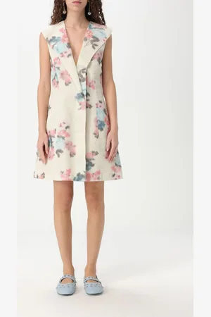 Serafini Abito mini in misto lino