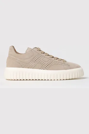 Hogan Sneakers H-Stripe in camoscio