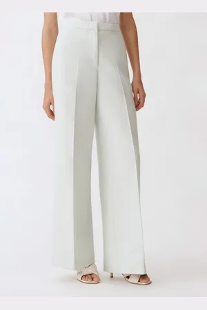 Fabiana Filippi Pantalone classico in cotone e seta