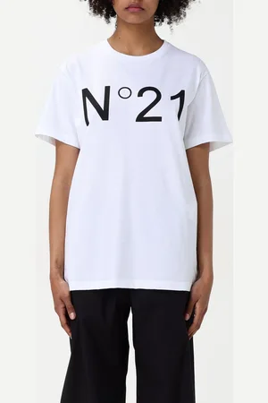 Nº21 Polo in cotone con logo