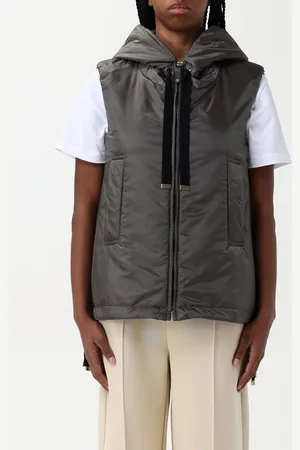 Max mara the cube Gilet in nylon con cappuccio
