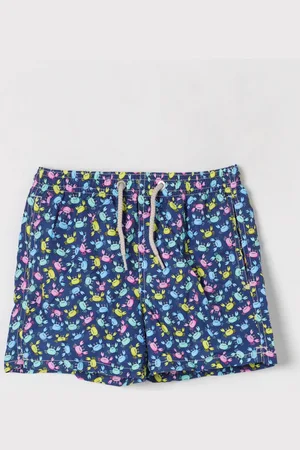 MC2 SAINT BARTH Costume da bagno con stampa granchio all-over