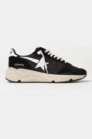 Golden Goose Sneakers Running Sole in camoscio e nylon used