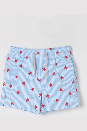 MC2 SAINT BARTH Costume da bagno con stampa stelle all-over
