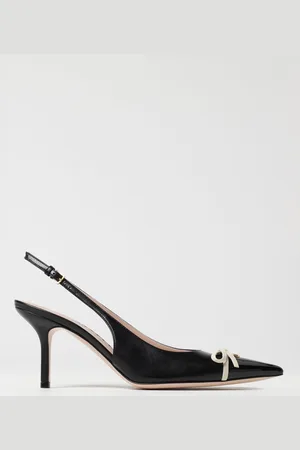 VALENTINO GARAVANI Slingback VLogo Signature in nappa con fiocco