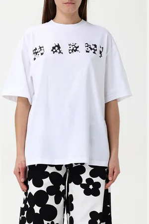 Marni T-shirt in cotone con logo