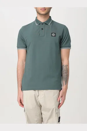 Stone Island Polo in cotone biologico piquet
