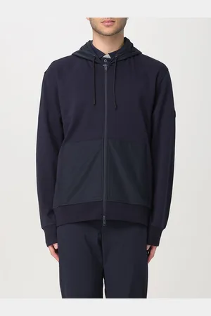 FAY Felpa in misto cotone con zip