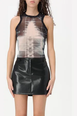 Jean Paul Gaultier Body in tessuto tecnico stretch