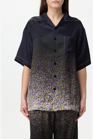 Nº21 Camicia in viscosa con stampa floreale