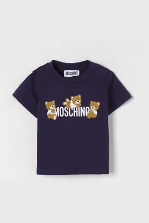 Moschino T-shirt in cotone con stampa Teddy