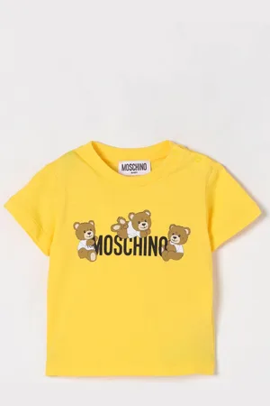 Moschino T-shirt in cotone con stampa Teddy