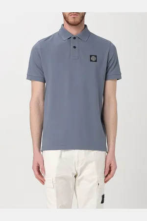 Stone Island Polo in cotone biologico piquet
