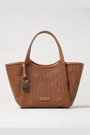 Emporio Armani Borsa in pelle sintetica intrecciata