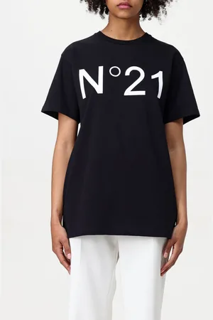 Nº21 Polo in cotone con logo