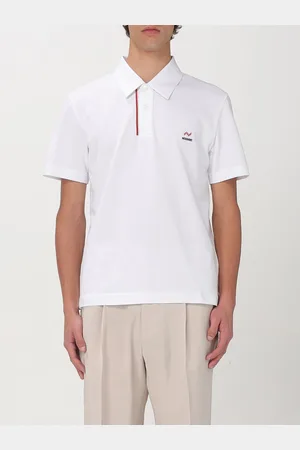 Missoni Polo in cotone con logo ricamato