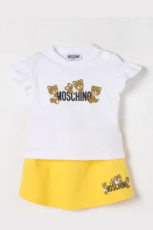 Moschino Coordinato in cotone Teddy Toy