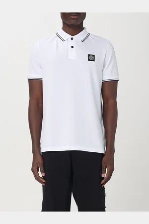 Stone Island Polo in cotone biologico piquet