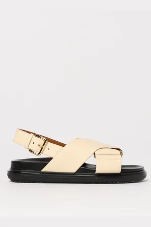 Marni Sandalo Fussbett in pelle