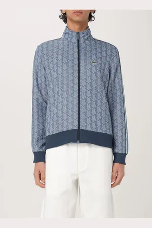 Lacoste Felpa a collo alto con zip in cotone