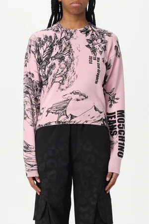 Moschino Maglia in cotone a fantasia