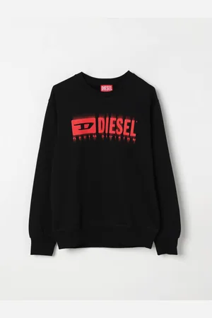 Diesel Felpa a girocollo con stampa logo