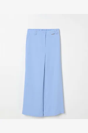 Twin-Set Pantalone palazzo in crepe