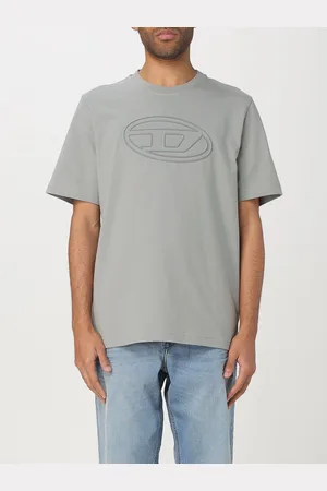 Diesel T-shirt in cotone con Oval D