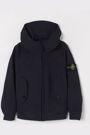 Stone Island Giacca con cappuccio in poliestere