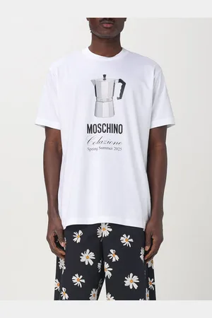 Moschino T-shirt in cotone con stampa grafica