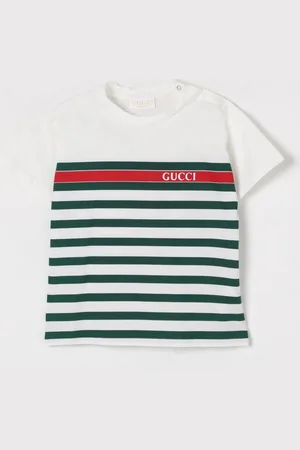 Gucci T-shirt in cotone a righe Web